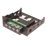 USB 2.0 4-PORT Bay Hub Black