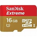 SanDisk Extreme microSDHC UHS-I カード Class10  16GB SDSDQX-016G-J35A