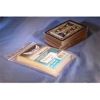 PREMIUM Euro Game Play Card Sleeves (50 Sleeves/Pack - 59 MM X 92 MM) 125% Thicker - Designed for Game Play