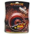 Raptor PKRD2 1000 Watt Installation 8 Gauge Red / Black /RCAs Amplifier Kit