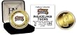PHILADELPHIA 76ERS 24KT Gold and Color Team Logo Coin