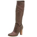farylrobin Women's Tall Boy Leather Heeled Boot