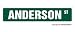 ANDERSON - Street Sign - Great Gift Idea 100's of names to choose from!!!