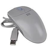HP 5184-1244 3-Button USB Scroll Wheel Mouse (Gray)