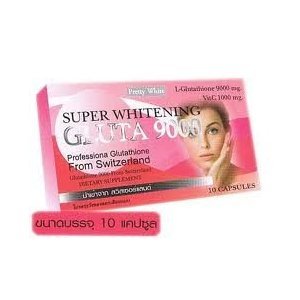 3boxes X 10 Capsules Super Whitening Skin Gluta 9000 Dietary