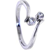 925 Sterling Silver Cubic Zirconia SIMPLICITY Toe Ring