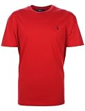 Ralph Lauren - T-shirt hommes - col rond - Rouge