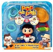 Pop-On Pals Figure Pack - Doctor and Farmer