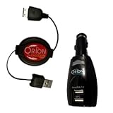 Samsung Eternity A867 Retractable MultiCharger USB Travel Kit