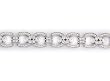 Pave' set Diamond Cut Signity® Stone Cubic Zirconia in Sterling Silver Bracelet in Horseshoe Design by Designer Michael