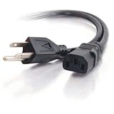 Cables To Go 03130 18 AWG Universal Power Cord, IEC320C13 to NEMA 5-15P (6 Feet) Cables To Go 03130 18 AWG Universal Power Cord, IEC320C13 to NEMA 5-15P (6 Feet)
