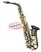 Merno Alto Saxaphone Black With Case