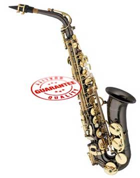 Merno Alto Saxaphone Black With Case