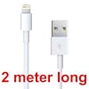 Buy IPhone USB Cables - Ama-Pro's own iPhone 5 2 Meter extra long 2m Lighting to USB Data Sync Cable Adaptor USB Charger Wire Lead for iPhone5 iPhone 5, iPad Mini, Mini iPad