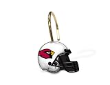 NFL Arizona Cardinals Set of 12 Shower Curtain Rings