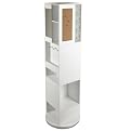Pivot - Rotating Bookcase White