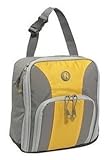 Lewis N' Clark Travel Toiletry Bag, (GREY &YELLOW)