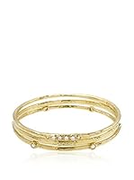 Etrusca Pulsera x3 Hammered Dorado