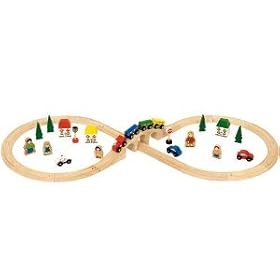 Figure of Eight Train Set (43 Piece)