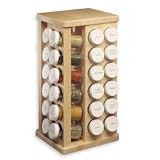 Review Stacks and Stacks  / Spice Rack - Carousel 48 Bottle (Maple) (16
