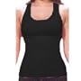 Women's Body Wrappers Racerback Top - 306 (XS-BLK)
