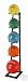 Sporting Goods : Medicine Ball Set with Rack: 2Lbs, 2kg, 3kg, 4kg, 5kg