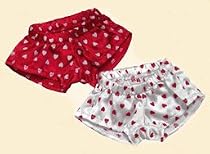Heart Print Boxer Shorts fits Webkinz, Shining Star and 8