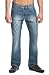 Paddock's Madison Jeans in Überlänge, blue stone used moustache, W33-L38
