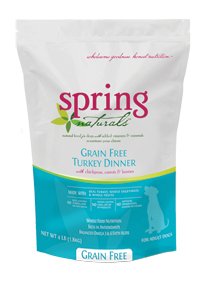 Spring Naturals Grain Free Turkey Dog Food 12lb Spring Naturals Grain Free Turkey Dog Food 12lb