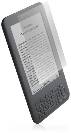GreyMobiles LCD/SCREEN SCRATCH PROTECTOR For Amazon Kindle 3 - 3G + Wi-Fi (PACK OF 6)