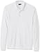 PGA TOUR Men's Golf Performance Long Sleeve Ventilated Polo Shirt