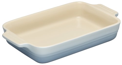 Le Creuset 26 cm Stoneware Rectangular Dish, Coastal Blue