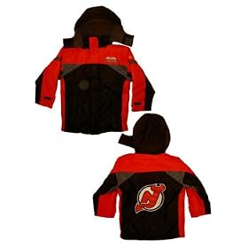 nj devils apparel youth hooded jacket