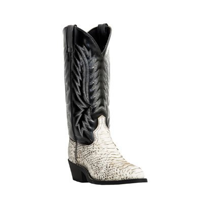 Men's Laredo® Python Print Boots, NATURAL, 12