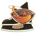 Atlanta Trashers Skate Pin