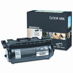 Original Lexmark X644H11A 21000 Yield Black Toner Cartridge - Retail
