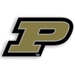 Purdue Boilermakers 12 inch Car Magnet