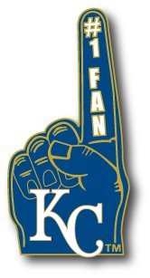Kansas City Royals #1 Fan Pin