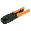 LogiLink Crimpzange universell mit Kabelschneider und Abisolierer Metall