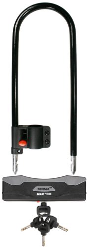 Trimax MAX80 Max-Security 4-1/8 x 12 U-Shackle Lock with 14mm Shackle