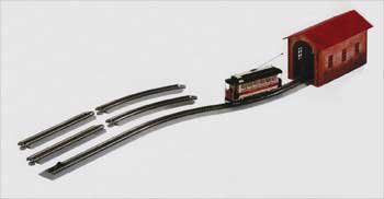 Bachmann Trains Village Street Car Set Ready-to-Run On30 Scale Set