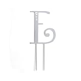 Cathy s Concepts Rhinestone Crystal Cake Topper 3 Inch Letter E