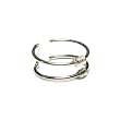 Rope Twist Sterling Silver Ear Cuff