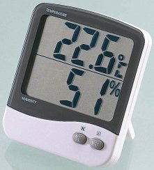 Large Display Thermo Hygrometer - Tecpel DTM-301