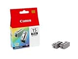Canon Ink Cartridge Black BCI-15BK Pack of 2