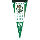 Boston Celtics 17x NBA Champion Banner Vintage Pennant