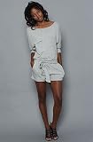 Quiksilver The Dance Away Romper in Silver,Jumpers for Women