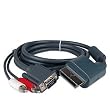 6' VGA HD Audio/Video Cable for Xbox 360