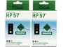 Remanufactured HP 57(C6657A) Color Ink Cartridges -Pack of 2 -Deskjet 5551, 5552, 5700, 5750, 5750w, 5850 Brand