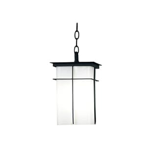 Kenroy Home 70004TB Mesa Medium Hanging Lantern with 6-Inch Shade by 